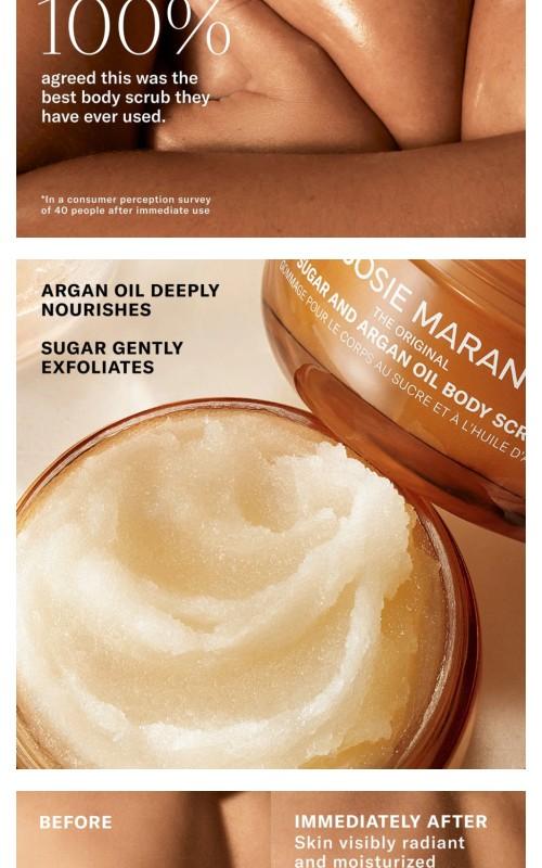 Sugar and Argan Oil Body Scrub