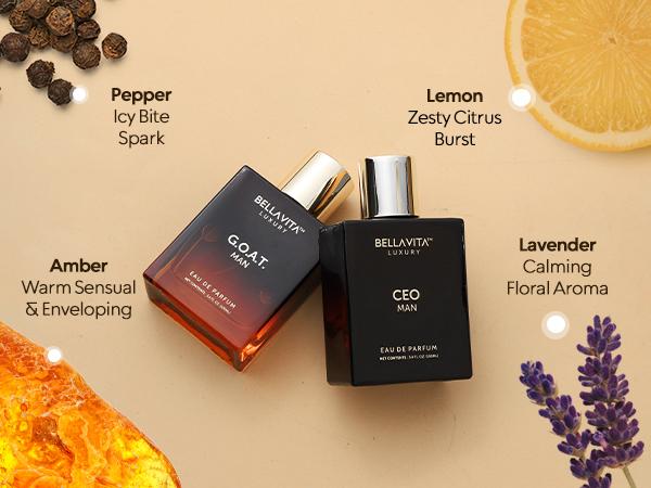 The Sigma Male by Bella Vita Luxury | 2x100ml Perfumes | CEO Man & G.O.A.T. Man | Perfume for Men | Long Lasting Fragrance | Eau De Parfum