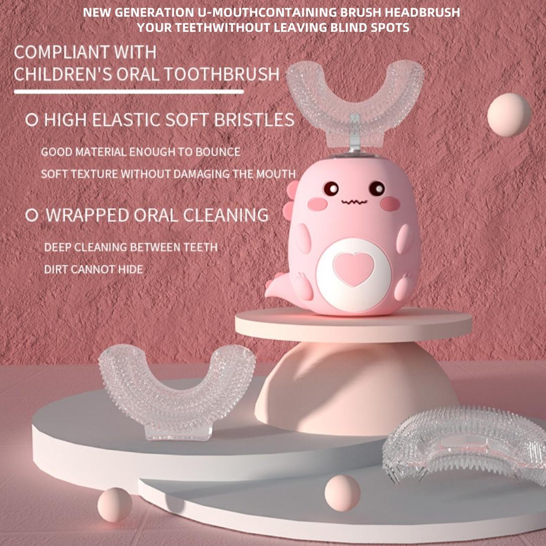 Baby electric Toothbrush,U-shaped toothbrush,2 - 14 Years, Soft Bristles, BPA Free | 2 - 4 Pack Oral Care Tools