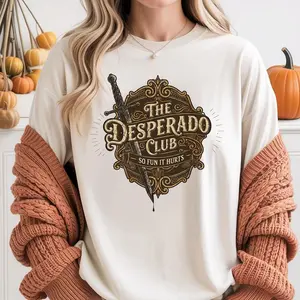 Dungeon Crawler Carl Comfort Colors Shirt: The Despearado Club,Litrpg Tee, Fantasy Booktok Gift, Sci Fi Reader Shirt,Donut Fan T Shirt