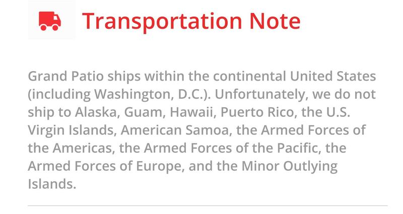 GRANDPATIO Oversized Rocking Chair with Cushion - Indoor/Outdoor Lounge Rocker, Beige