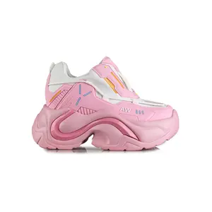 JUPITER 03 Pink Nova Pink Platform Sneakers