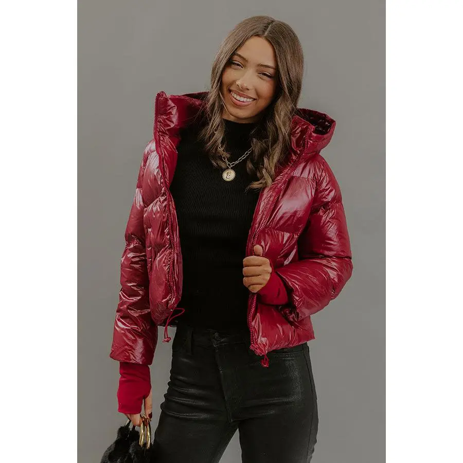 Chilly Day Charm Puffer Jacket