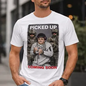 Raul Castro Next Unisex Shirt - Picked Up Coming Soon Graphic Tee for Men and Women Crewneck Casual Tshirt
