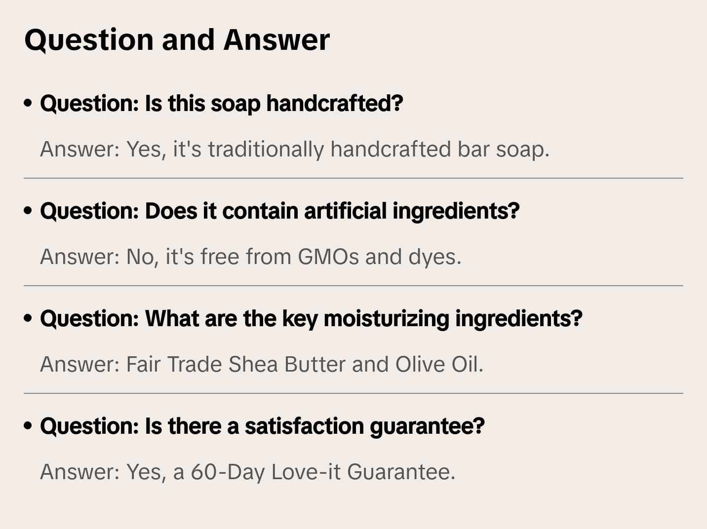 Humble Brands Moisturizing Star Anise & Palmarosa Bar Soap