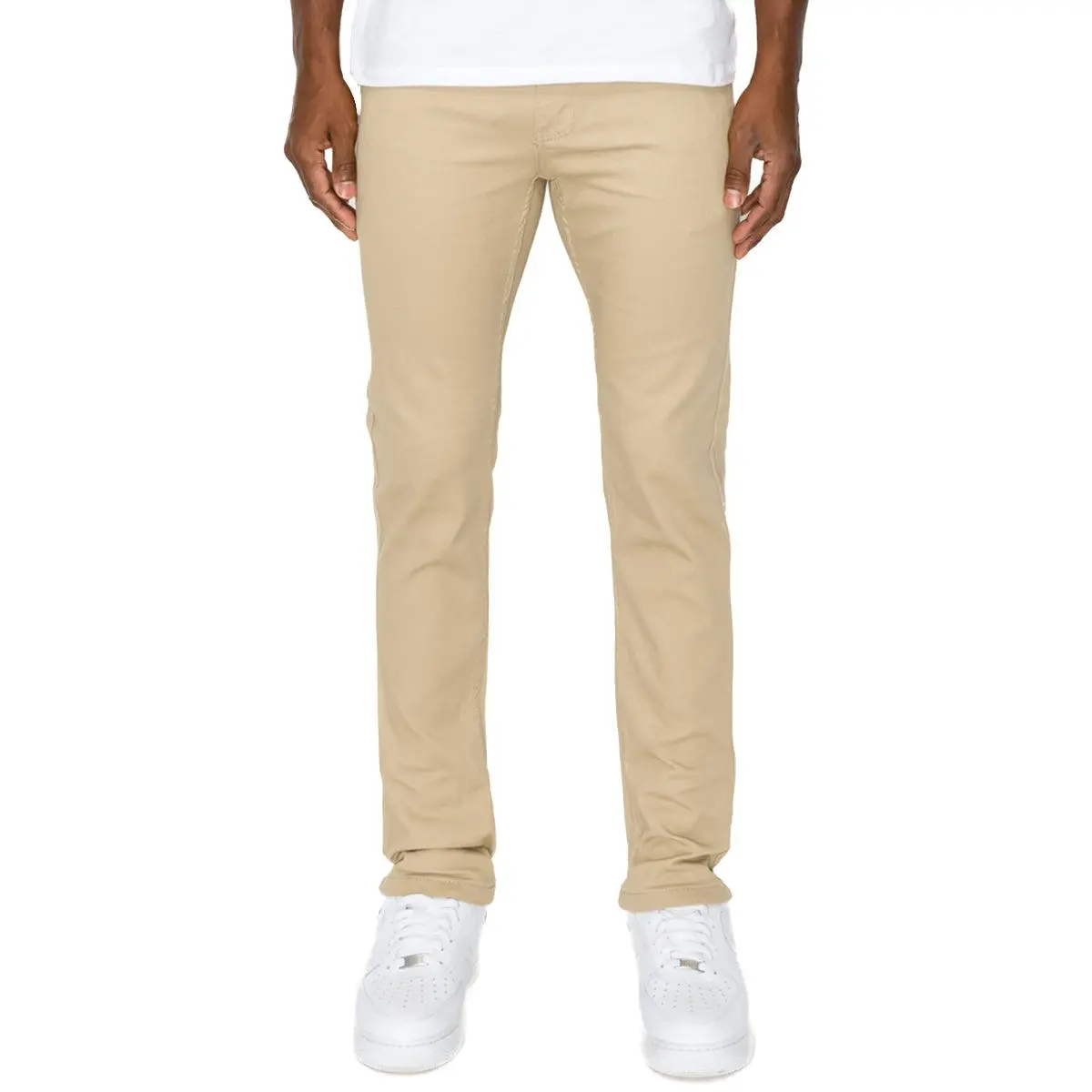VICTORIOUS Essential Colored Skinny Jeans Comfort Fabric Menswear Pants