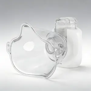 Ultrasonic nebulizer - Nebulizer, rechargeable nebulizer for adults and children, portable nebulizer, two modes, self-cleaning function, suitable for breathing problems