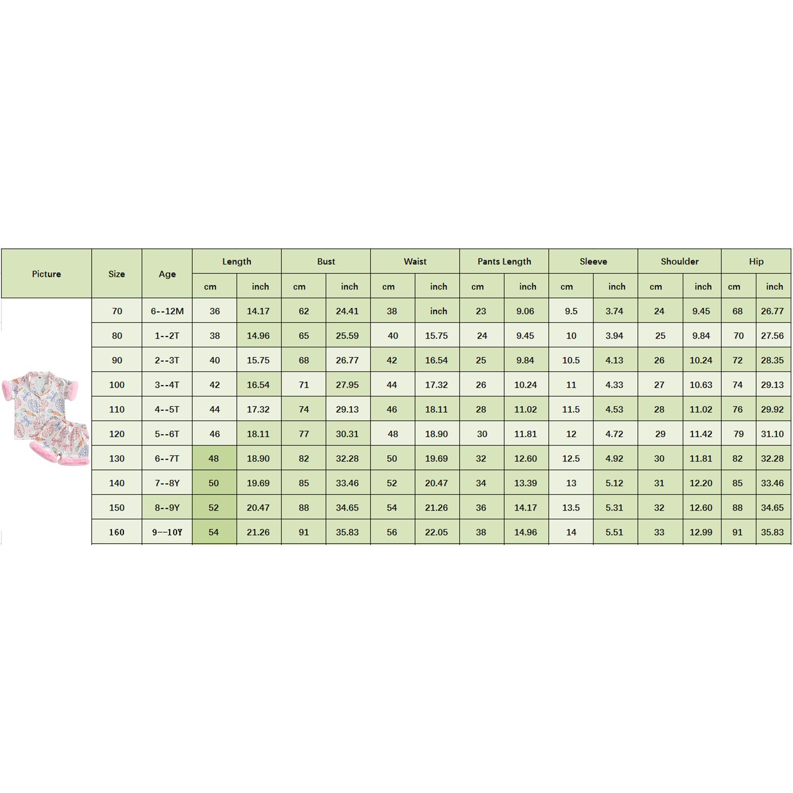 CPZVUCAK Kids Girls Easter Pajamas Set Easter Eggs Carrot Print Short Sleeve Shirts Tops Elastic Waist Shorts 2 Pieces Lounge Suit CPZVUCAK Kids Girls Easter Pajamas Set Easter Eggs Carrot Print Short Sleeve Shirts Tops Elastic Waist Shorts 2 Pieces Lounge Suit