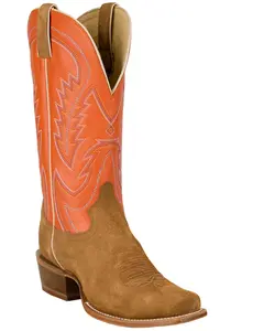 Tony Lama Men's Jax Suede Western Boot Square Toe - Rn3541
