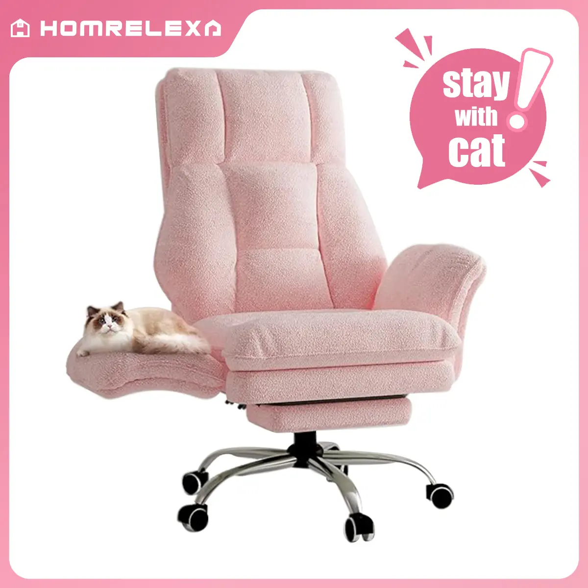 [Spring Deals] HOMRELEXA Ergonomic High Back Desk Chair with Footrest Big and Tall Office Chair Flip Armrests for Pets & Cross Legged Sitting Executive Computer Gaming Chair Premium Tech Fabric Wide Seat Reclining Sit for Hours Without Fatigue summergarde
