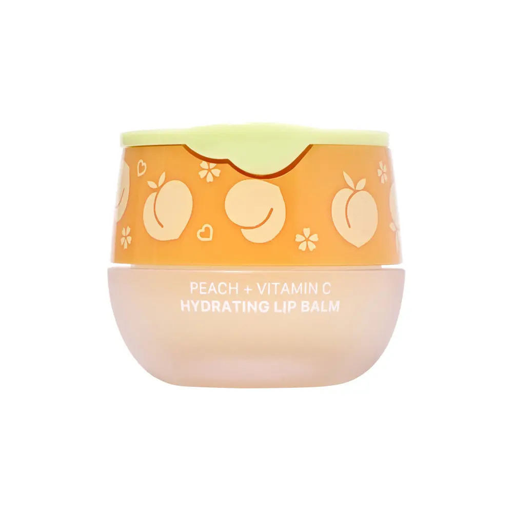 LOOK AT ME Peach + Vitamin C Hydrating Lip Balm (Made in Korea)