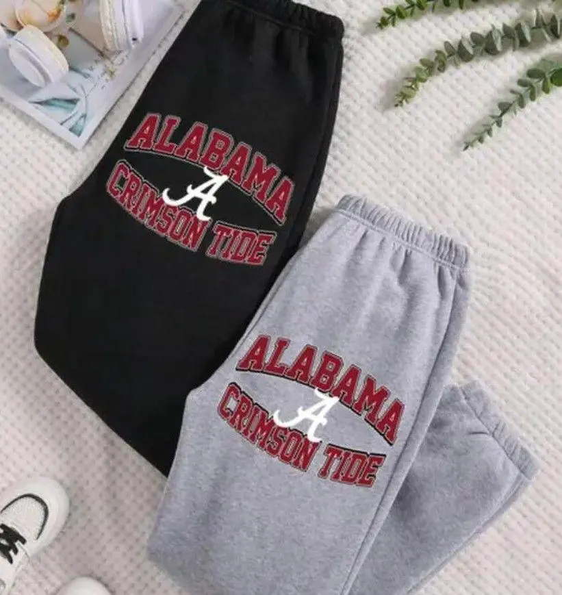 Vintage Alabama Sweatpants, University Of Alabama Sweatpants, Alabama pants, Lounging & Campus Style, Unisex Fit, Warm Cotton Fleece, Retro Graphic, Perfect for Sports, Gift For Him