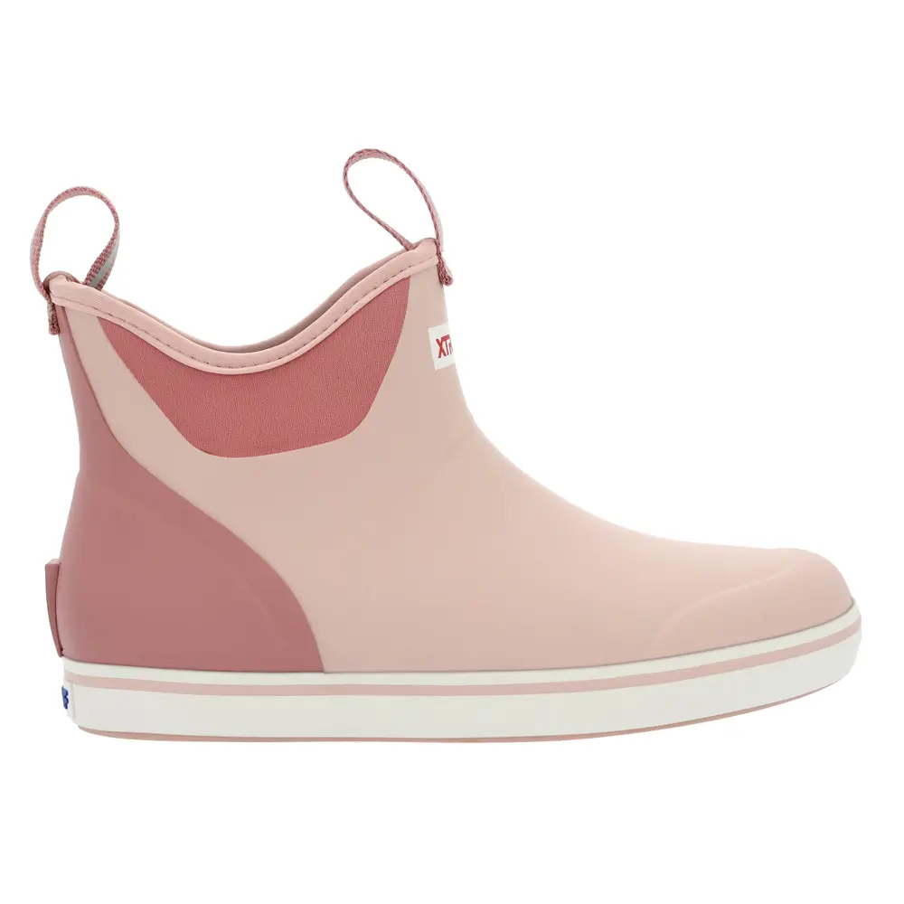 Xtratuf Womens Ankle Deck Pull On Casual Boots Ankle - Pink