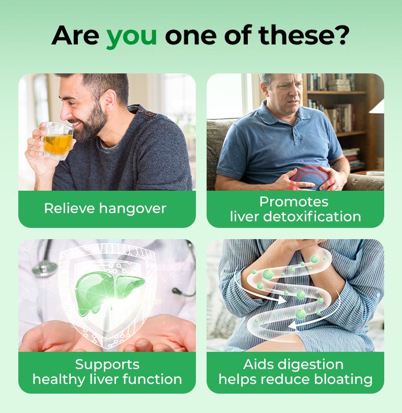 OXYENERGY LIVER-DETOX Shot - Turmeric & Milk Thistle Liver Support Supplement, Orange Flavor, 30 Packets