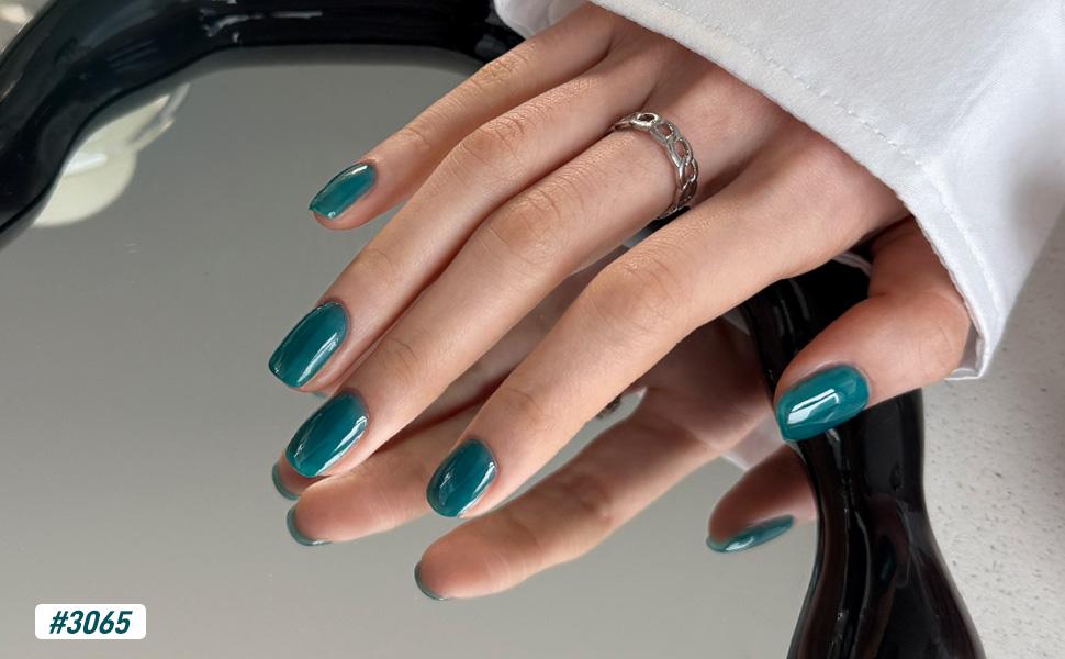 GAOY Bubbly Soda Jelly Gel Nail Polish of 6 Transparent Pink Red Blue Yellow Colors Sheer Gel Polish Kit for Salon Gel Manicure and Nail Art DIY at Home