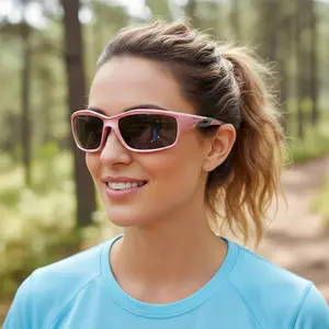 Women's Crossfire Infinity Pink Safety Eyewear
