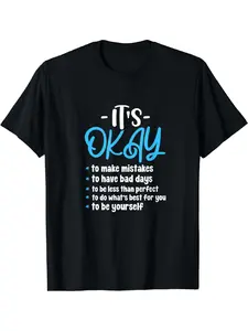 It's Okay Mental Health Awareness Suicide Prevention T-Shirt