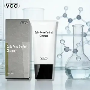 VGO Acne Control Hydrating Facial Cleanser,Deep Cleansing,Gentle Oil Control,Keeps Skin Moisturized 156Ml/5.5oz Skincare Comfort Moisturizer Hydrate proactive cleanser