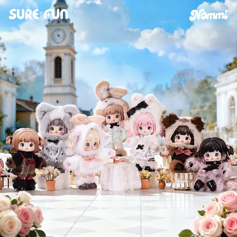 TOPTOY Nommi Forest Kingdom Series 5-Jointed Articulated Doll Blind Box - Cute Adorable Collectibles, Holiday & Birthday Gift
