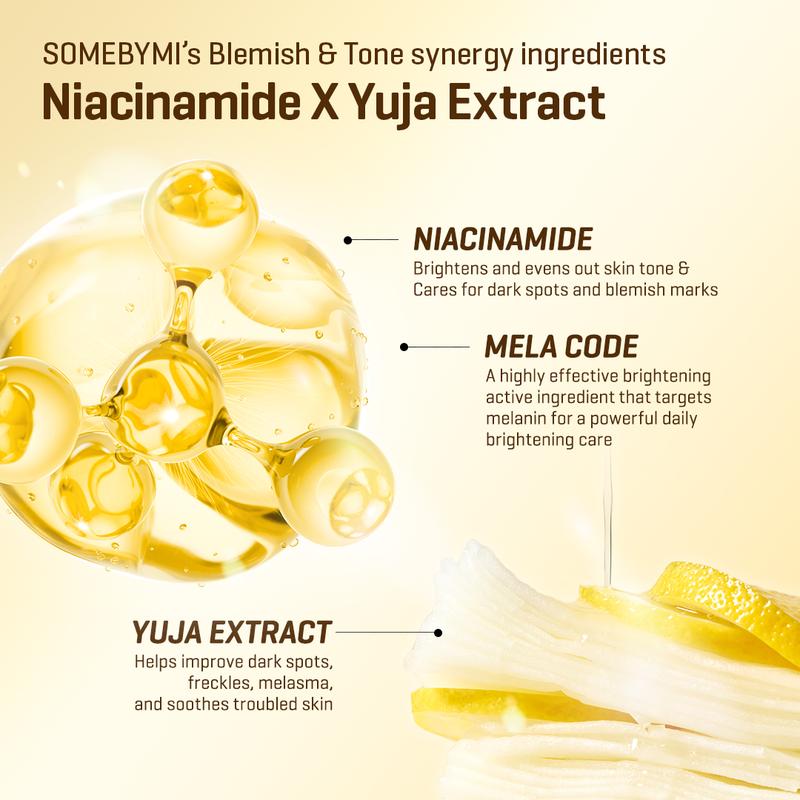 [SOME BY MI] YUJA NIACIN ANTI BLEMISH DAILY MASK 370ml - Niacinamide & Yuja Extract for Dark Spots & Blemish Marks, Brightening Korean Skincare
