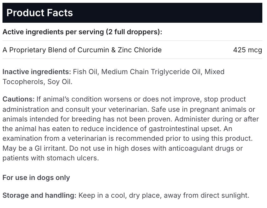 Mobility Pro Oil™ with Curcumin for Dogs – Dog Joint Support