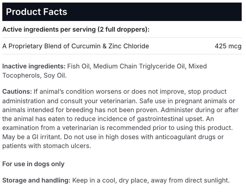 Mobility Pro Oil™ with Curcumin for Dogs – Dog Joint Support