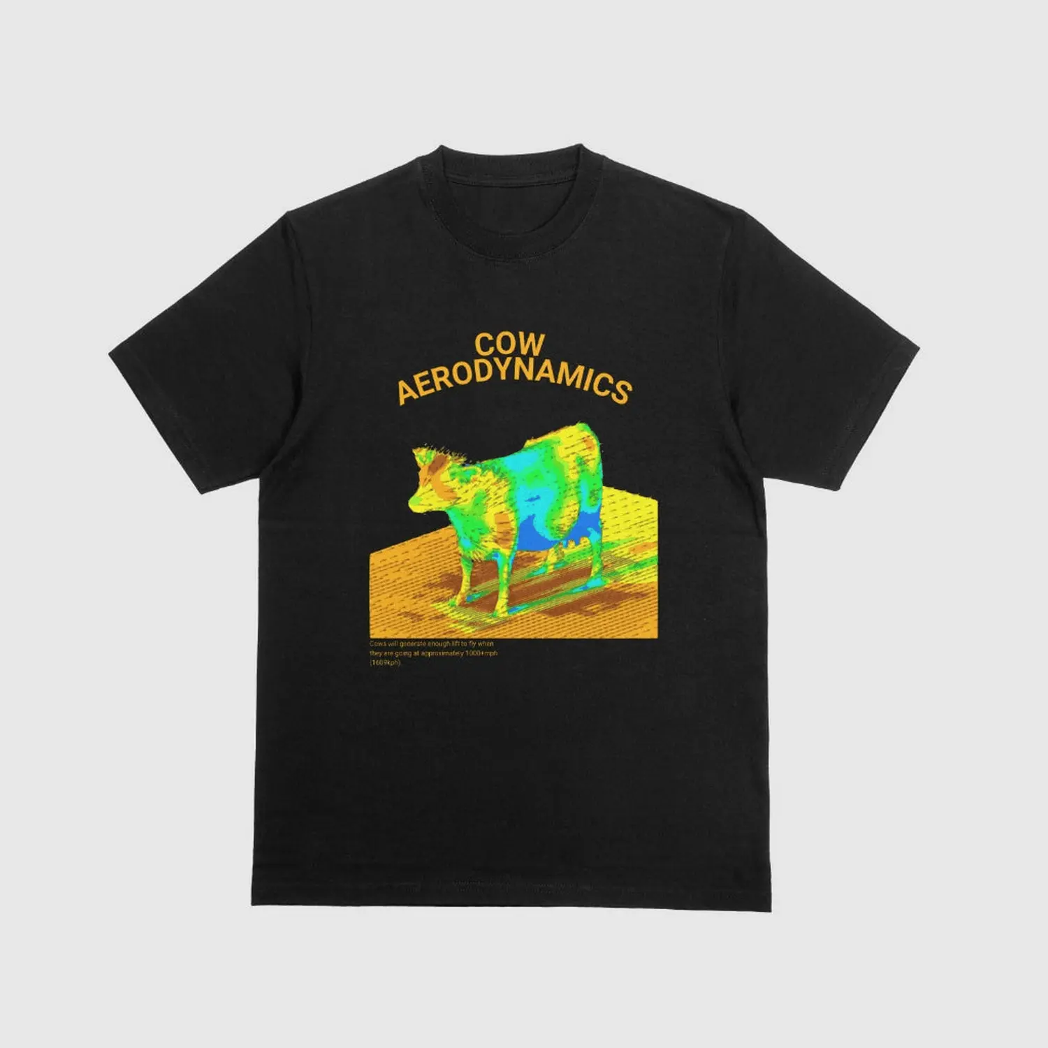 Cow Aerodynamics Shirt, Funny Meme Shirt, Funny Nerdcore Shirt, Goofy Ahh T-shirt, Physics Lover Gift, Physics Nerd Shirt, Meme Tshirt, Gift