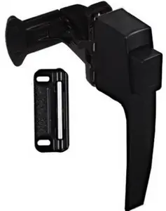 Stanley N178-392 Satin Black Push Button Latch