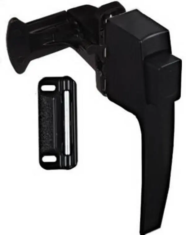 Stanley N178-392 Satin Black Push Button Latch