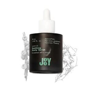 More JooY Soothing Scalp Serum - 50 mL Leave-in Formula for All Hair Types, Detoxifies & Relieves Itching, Controls Flaking, Ideal for Dandruff & Irritated Scalps