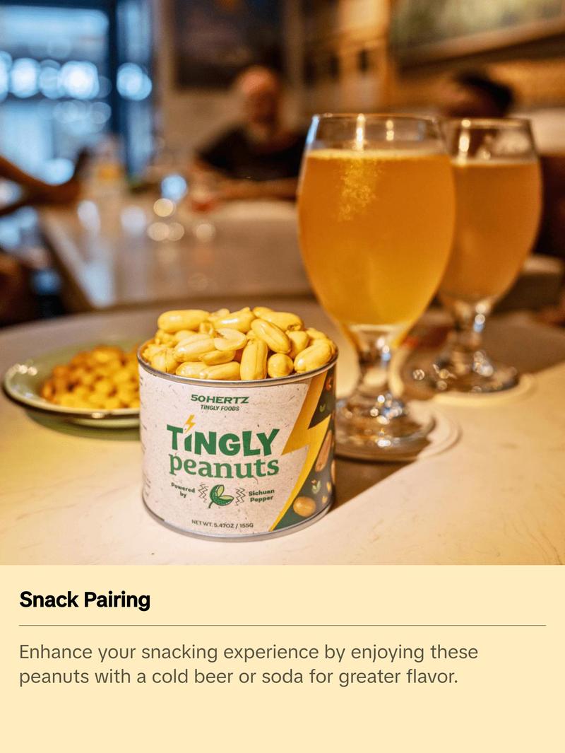 Tingly Sichuan Pepper Peanuts (5.5oz)