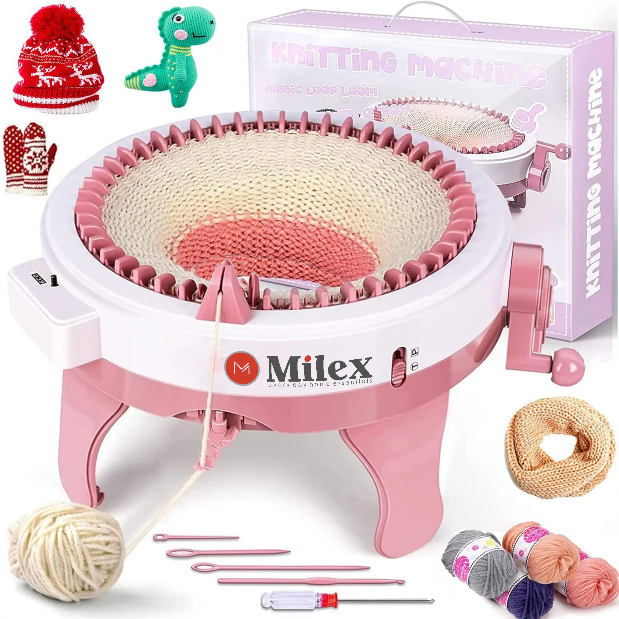 Milex Automatic Knitting Machine Milex Automatic Knitting Machine