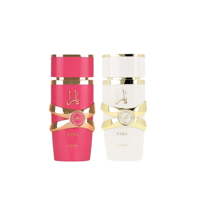 Lattafa Perfumes | Yara Candy + Yara Moi | 3.4 oz Per Bottle | Women's Fragrance Bundle | Eau de Parfum