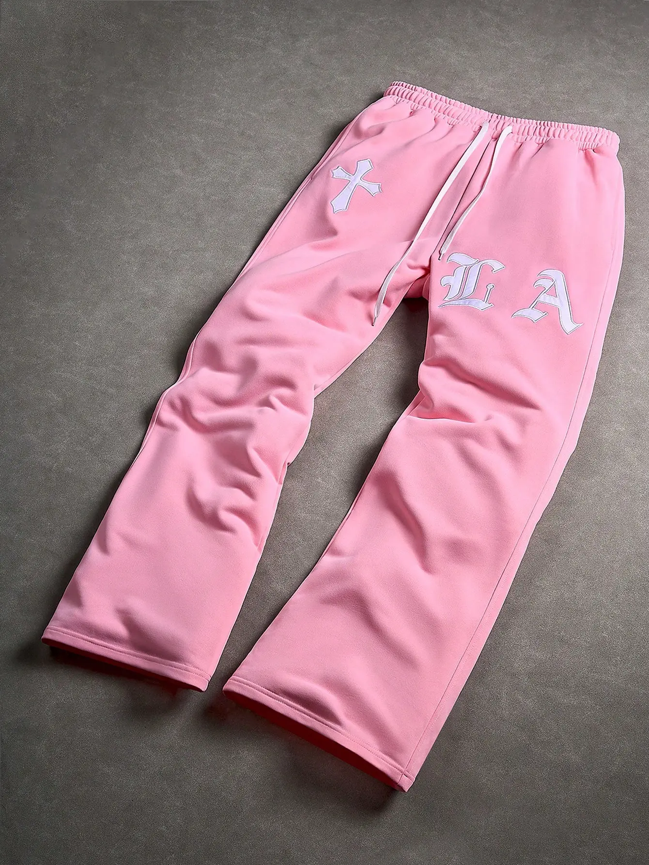 Men’s elastic drawstring casual pants  comfortable, chic trousers