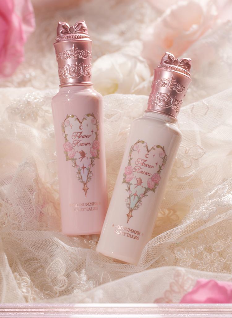 Flower Knows Midsummer Fairytales Collection Liquid Highlighter - Multichrome, Longlasting, Waterproof, Festival Makeup, Christmas Cosmetic Gift