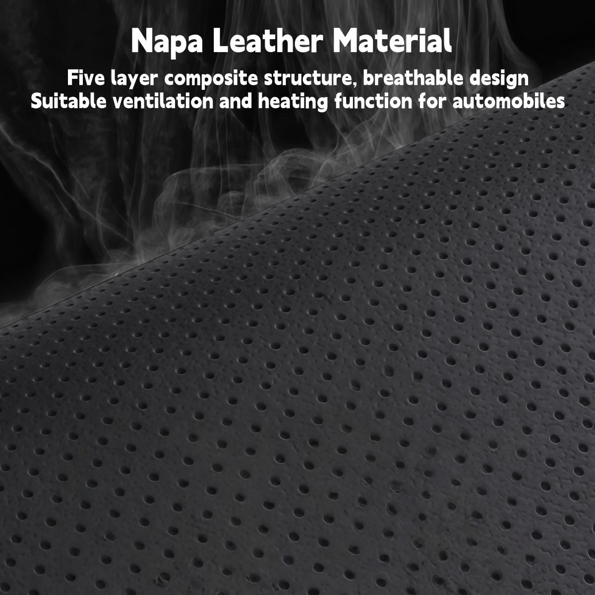 1 Piece For Chevrolet Car Front Seat Cover Protector Waterproof Breathable Five Layer Napa Leather Sit Cushion Pad Mat with Storage Bag Comfortable, Ergonomic Dual Support for Waist & Legs, Universal Fit for Car Sedans SUVs Pickups Trucks 1 Piece For Chevrolet Car Front Seat Cover Protector Waterproof Breathable Five Layer Napa Leather Sit Cushion Pad Mat with Storage Bag Comfortable, Ergonomic Dual Support for Waist & Legs, Universal Fit for Car Sedans SUVs Pickups Trucks