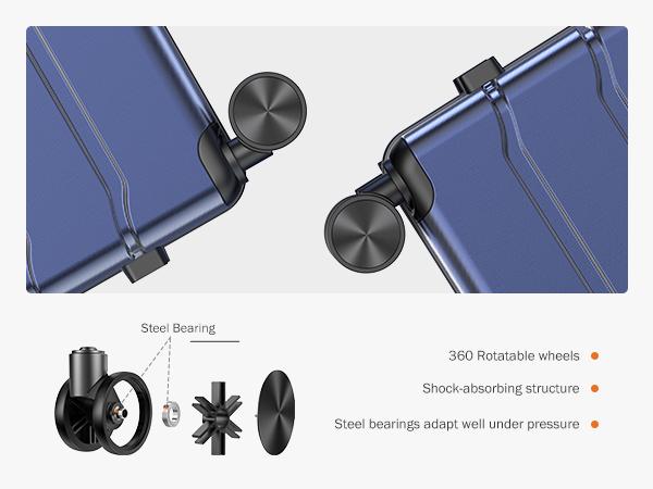Sweet Furniture F Hardside Expandable Luggage,20 inch Carry on Lightweight Suitcase with Spinner Wheels,TSA Lock,Telescopic Handle and ABS Durable Material