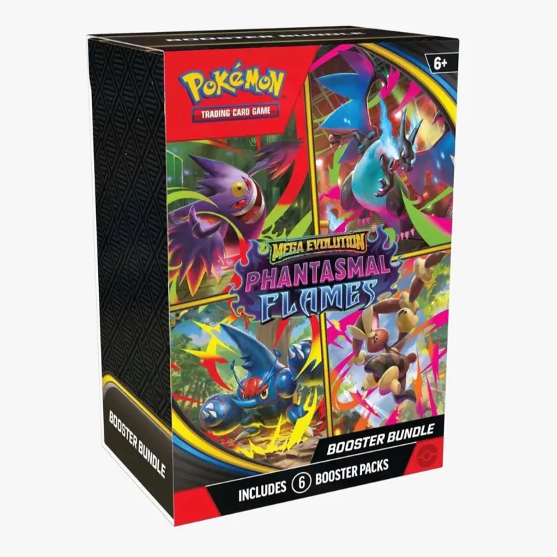 Pokemon Phantasmal Flames Booster Bundle - ME02