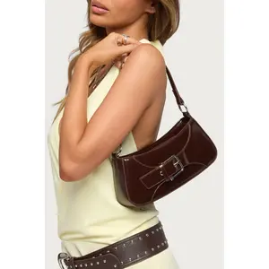 Buckle Up Faux Leather Bag