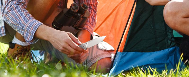 CJRB Pyrite Pocket Tool Knife AR-RPM9 Steel Blade Stainless Steel Hand EDC Folding Knife for Everyday Carry Survival Tools and Emergency Survival Gear