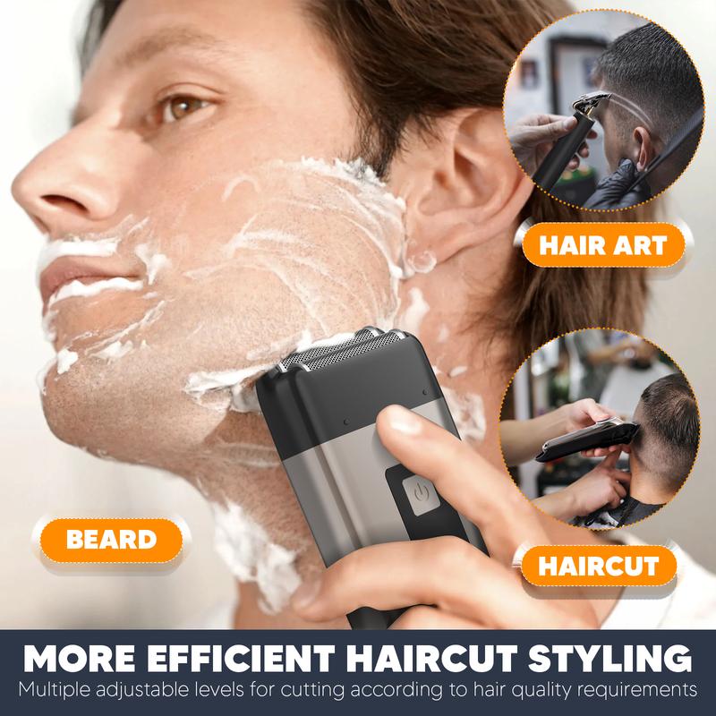 Wtispot Professional Blonde Hair Clipper & Trimmer Kit for Men USB Rechargeable Barber Set with LCD Display Adjustable Blade and Professional Trimmer professional hair clippers for men Wtispot Professional Blonde Hair Clipper & Trimmer Kit for Men USB Rechargeable Barber Set with LCD Display Adjustable Blade and Professional Trimmer professional hair clippers for men