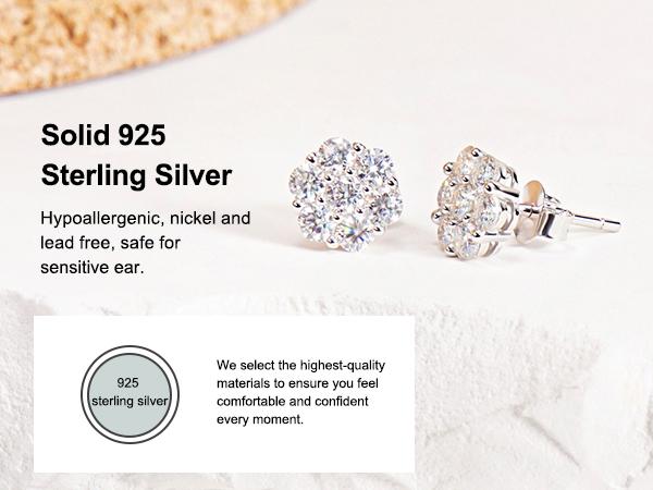 Delzzad 18k Gold-Plated Floral Stud Earrings Flower Lab-Created Moissanite Stud Earring Screw Back/Butterfly Back S925 Sterling Silver Moissanite Jewelry Perfect Birthday Mother’s Day Unisex Christmas Gift for Men Women Wedding Set Delzzad 18k Gold-Plated Floral Stud Earrings Flower Lab-Created Moissanite Stud Earring Screw Back/Butterfly Back S925 Sterling Silver Moissanite Jewelry Perfect Birthday Mother’s Day Unisex Christmas Gift for Men Women Wedding Set