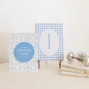First Year Milestone Cards & Stand