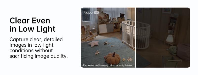 TP-Link & Tapo C260 RoomCam 360° 4K Ultra HD Pan Tilt Dual Band WiFi Indoor Security Camera with AI Face Recognition Two Way Audio and Enhanced Privacy Mode