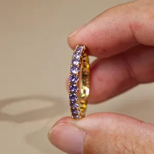 Birthstone Ring February Amethyst