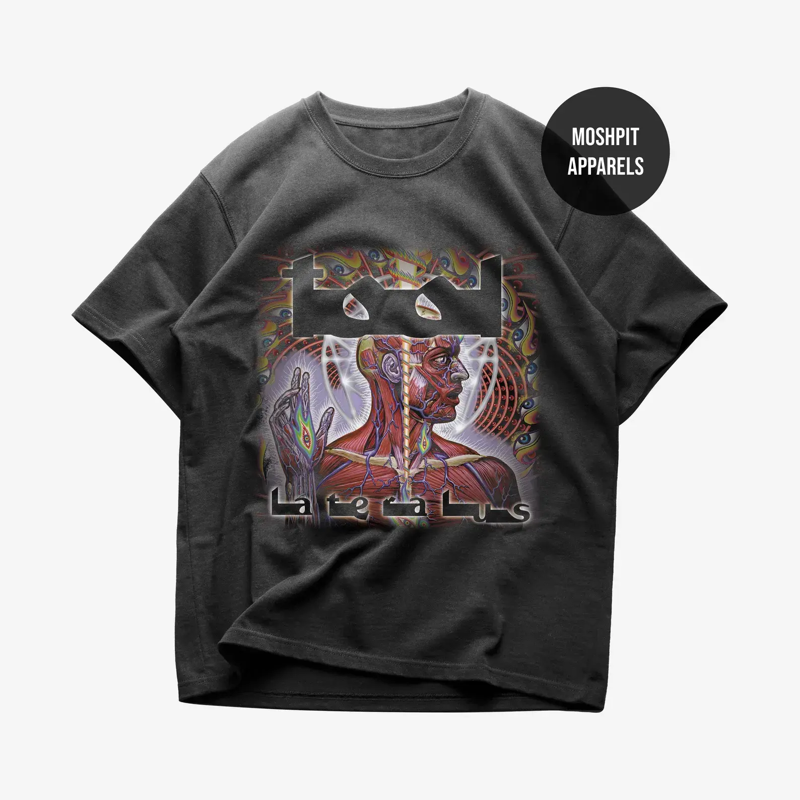 TOOL T-Shirt - Metal Music Shirt - Lateralus Album Shirt - Fear Inoculum - 10000 Days - Undertow - TOOL Merch - Unisex Rocker Clothing