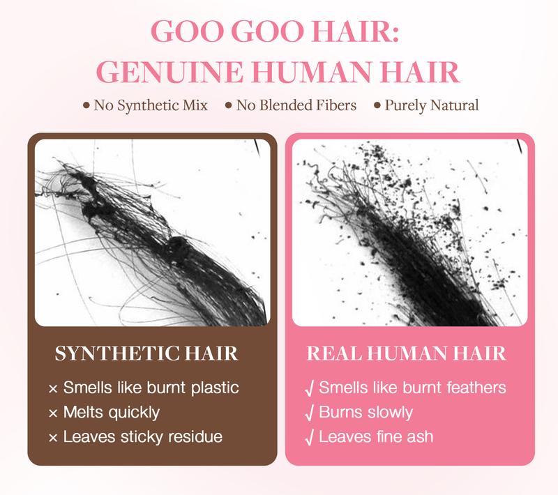 GOO GOO Micro Link Hair Extensions Real Human Hair 14-24Inch 50g-50s/30g-25s, Cold Fusion, Invisible Remy, Micro Loop Micro Ring Hair Extensions Silky Straight Hair Extensions GOO GOO Micro Link Hair Extensions Real Human Hair 14-24Inch 50g-50s/30g-25s, Cold Fusion, Invisible Remy, Micro Loop Micro Ring Hair Extensions Silky Straight Hair Extensions