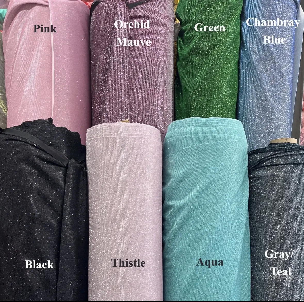 Lurex Glitter Fabric Lurex Glitter Fabric