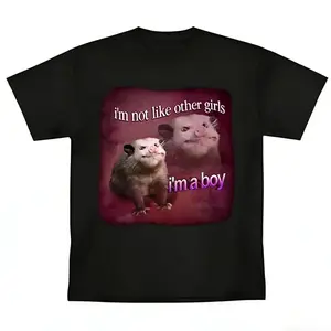 Humorous Graphic Tee Celebrating Unique Gender Expression for Boys and Girls