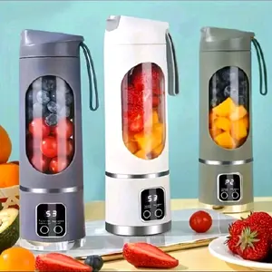 portable Blender Wireless Juicer cup USB Rechargeable Smoothie Maker 450ml.